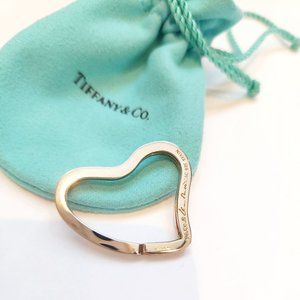 TIFFANY open Heart key Ring